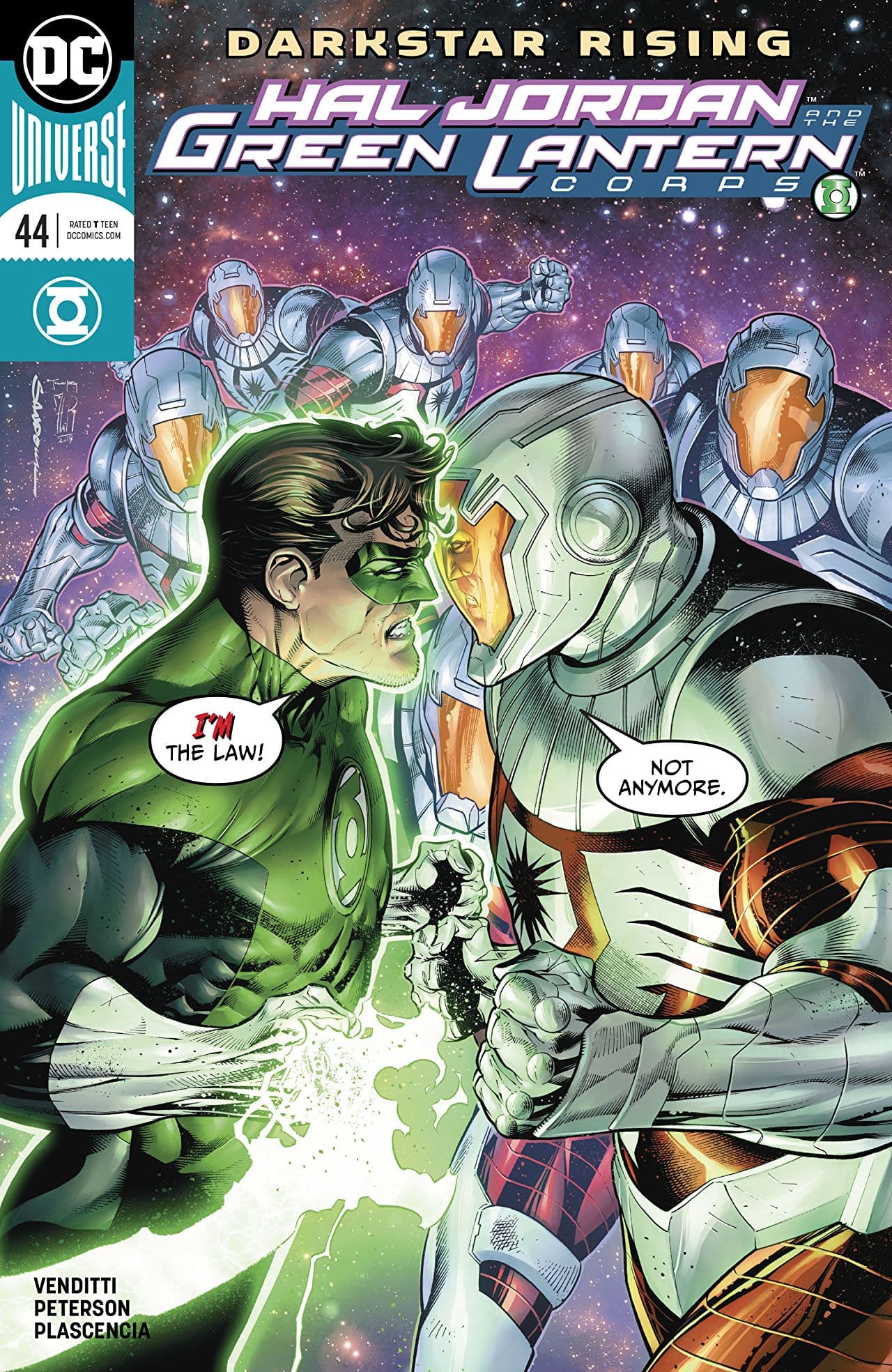 Hal Jordan & The Green Lantern Corps #44 cover