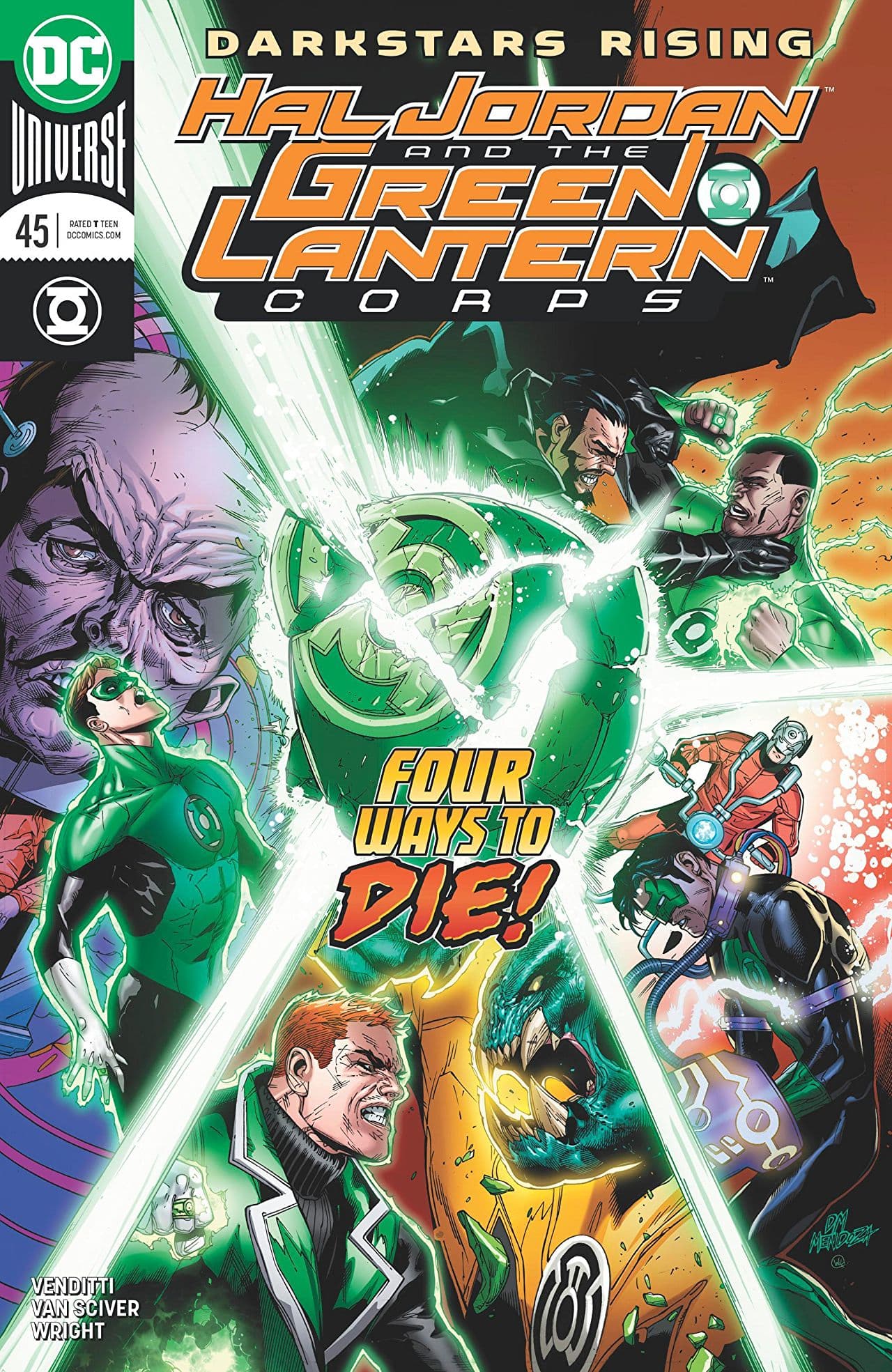 Hal Jordan & The Green Lantern Corps #45 cover