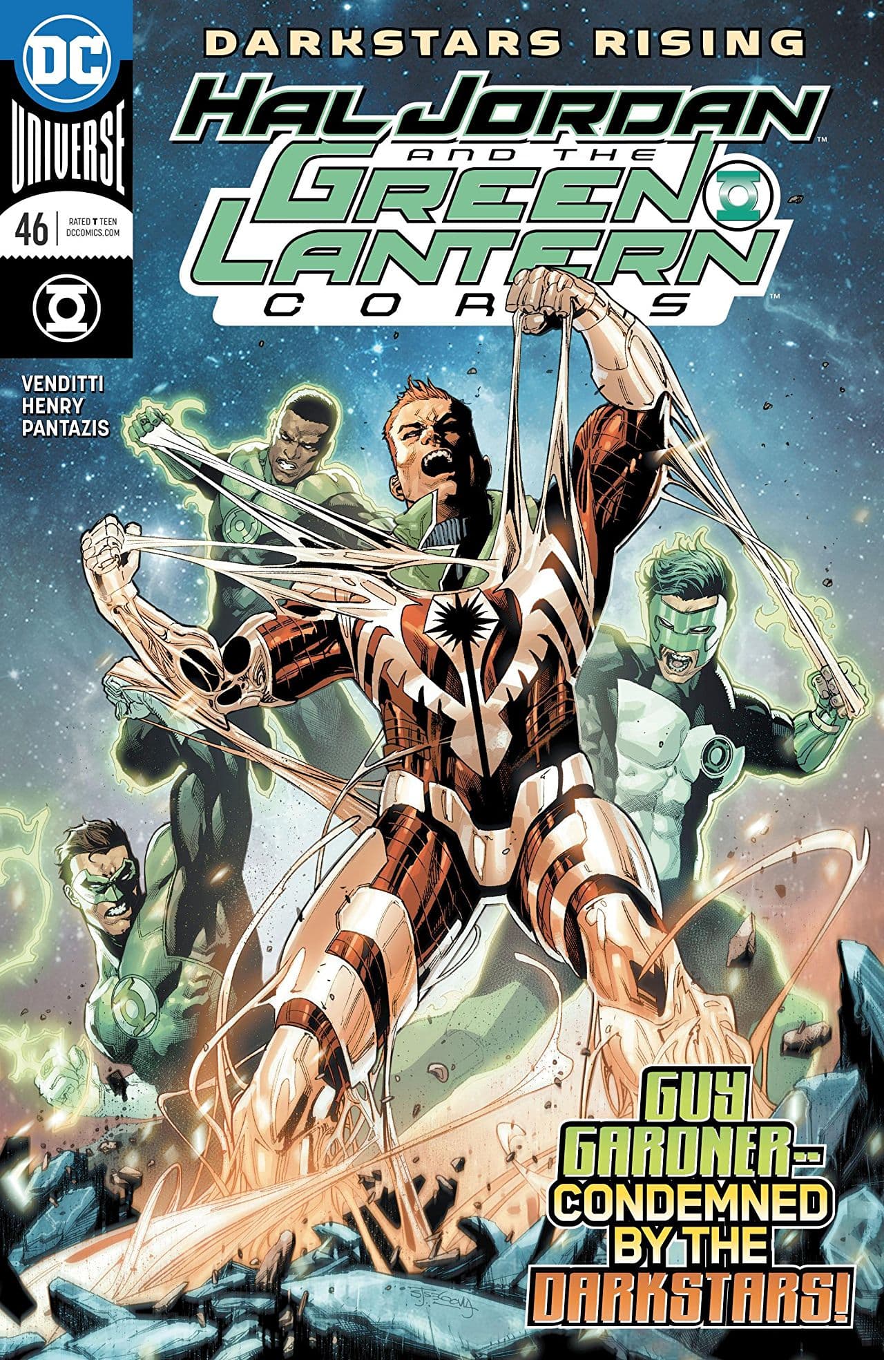 Hal Jordan & The Green Lantern Corps #46 cover