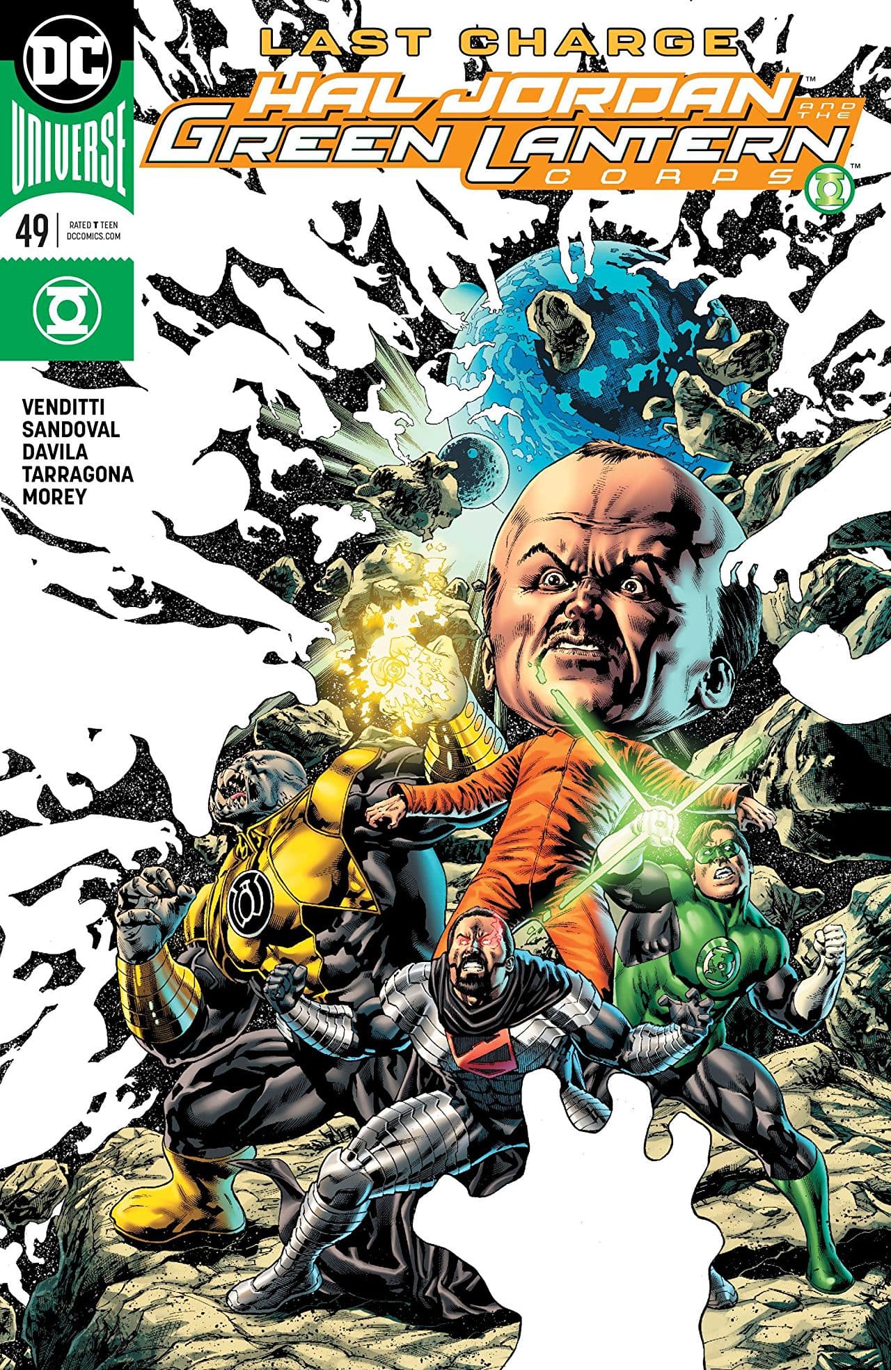 Hal Jordan & The Green Lantern Corps #49 cover