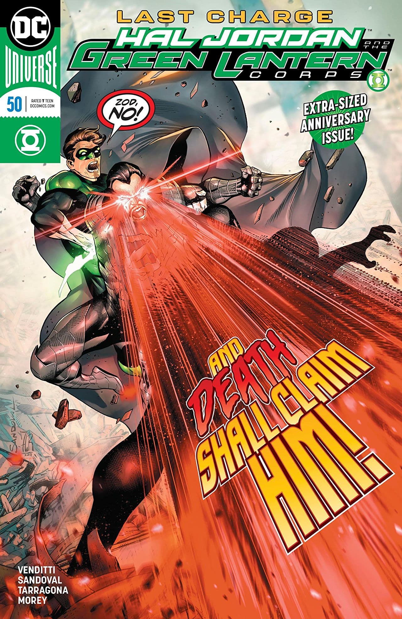 Hal Jordan & The Green Lantern Corps #50 cover