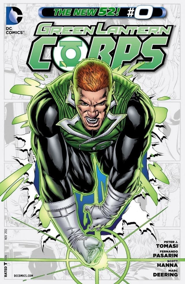 Green Lantern Corps #0 cover
