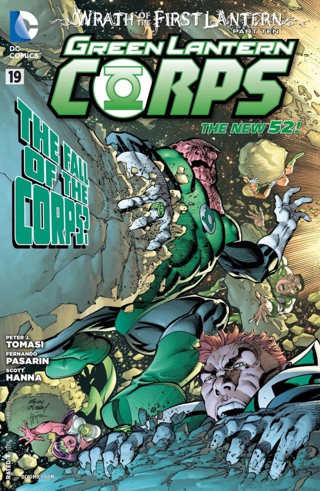 Green Lantern Corps #19 cover