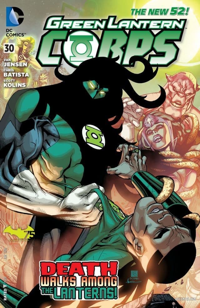 Green Lantern Corps #30 cover