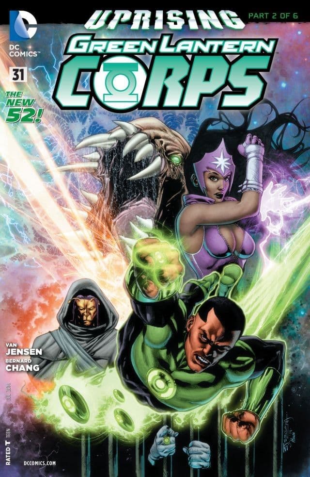 Green Lantern Corps #31 cover