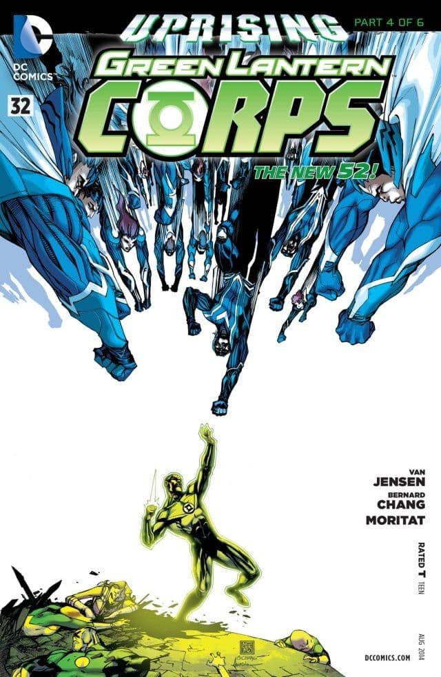 Green Lantern Corps #32 cover