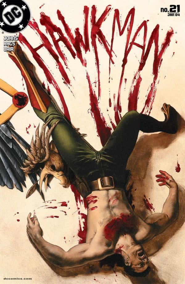 Hawkman #21 cover