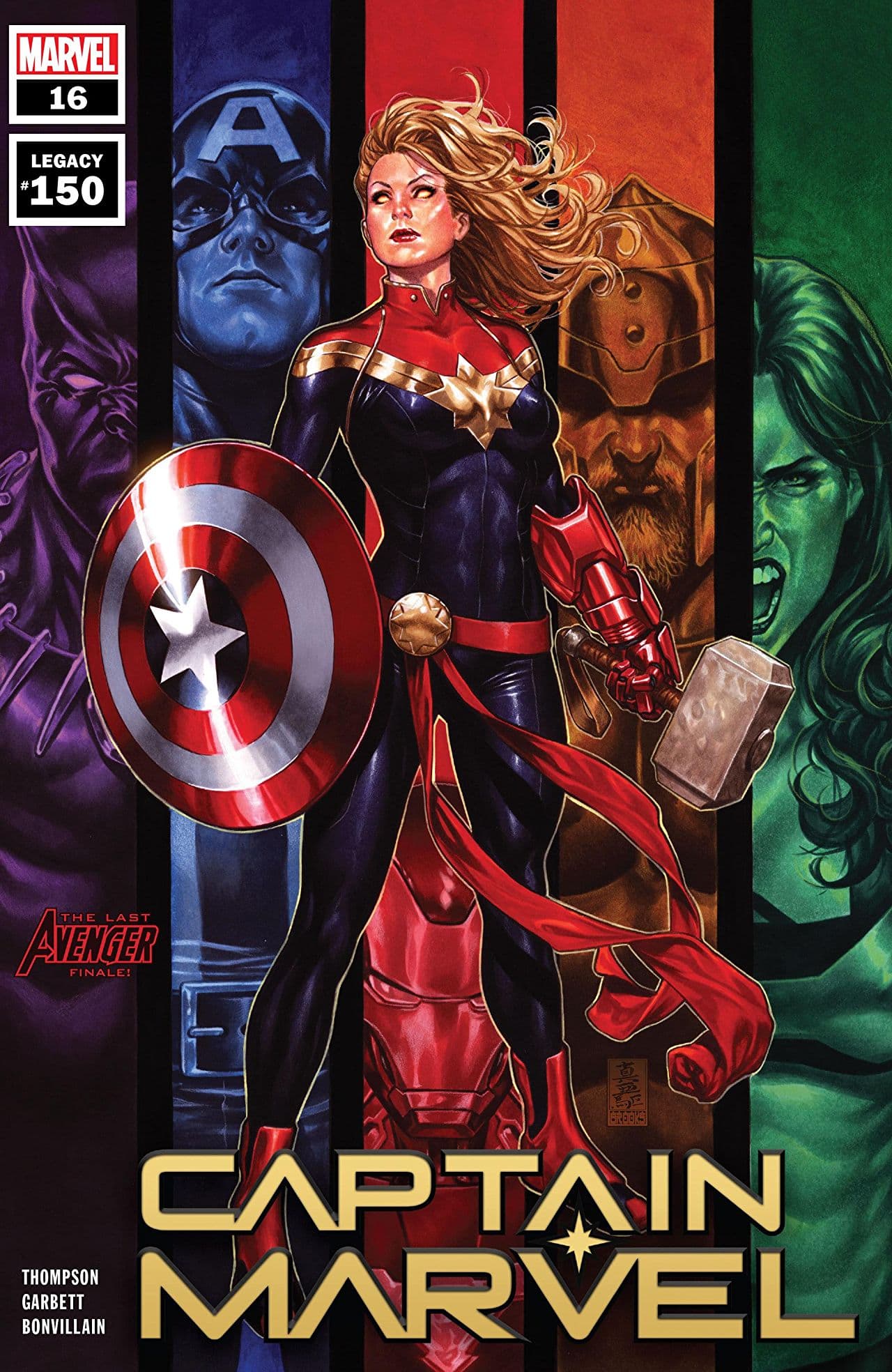 Captain Marvel #16 cover