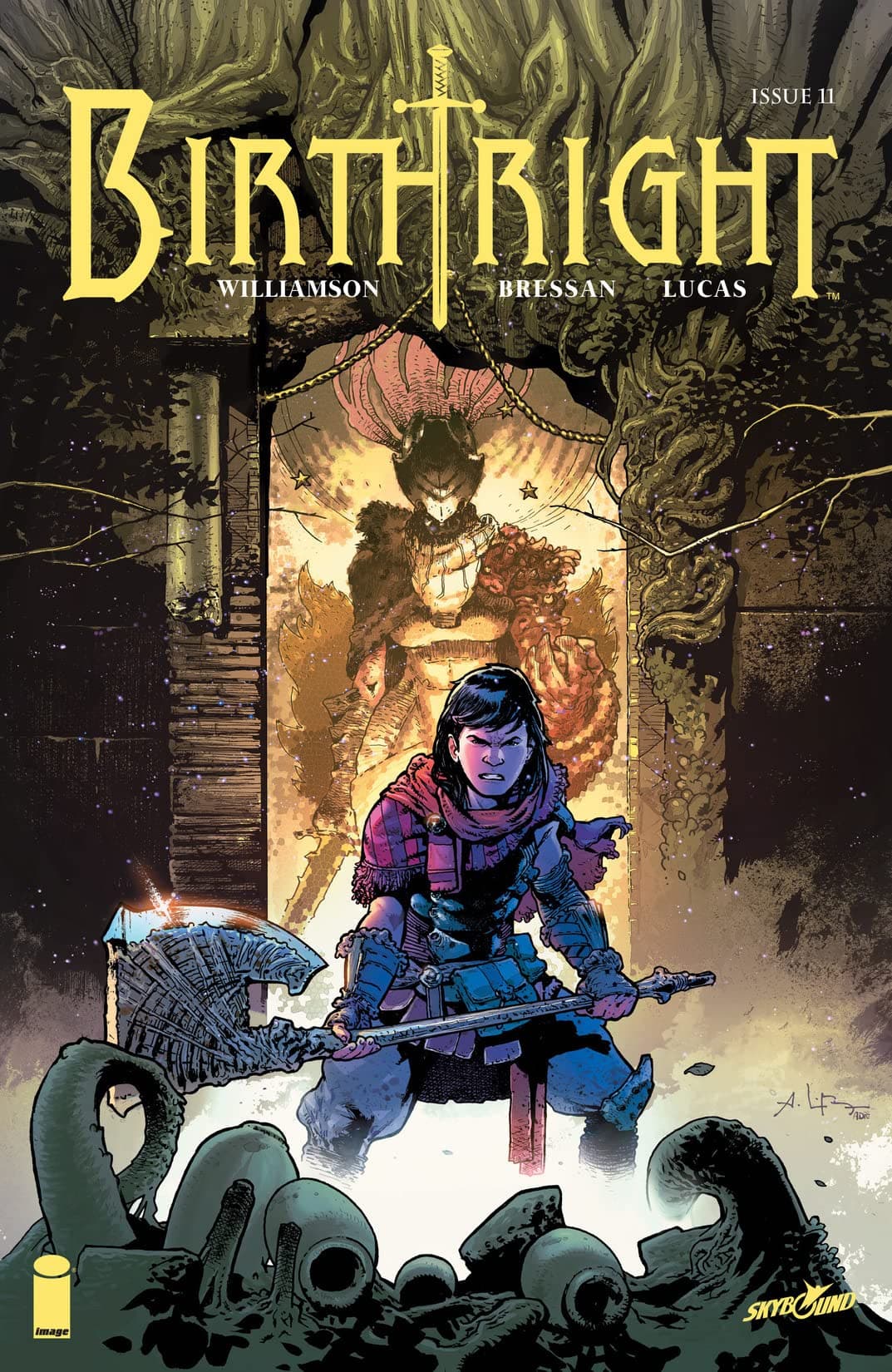 Birthright #11 cover