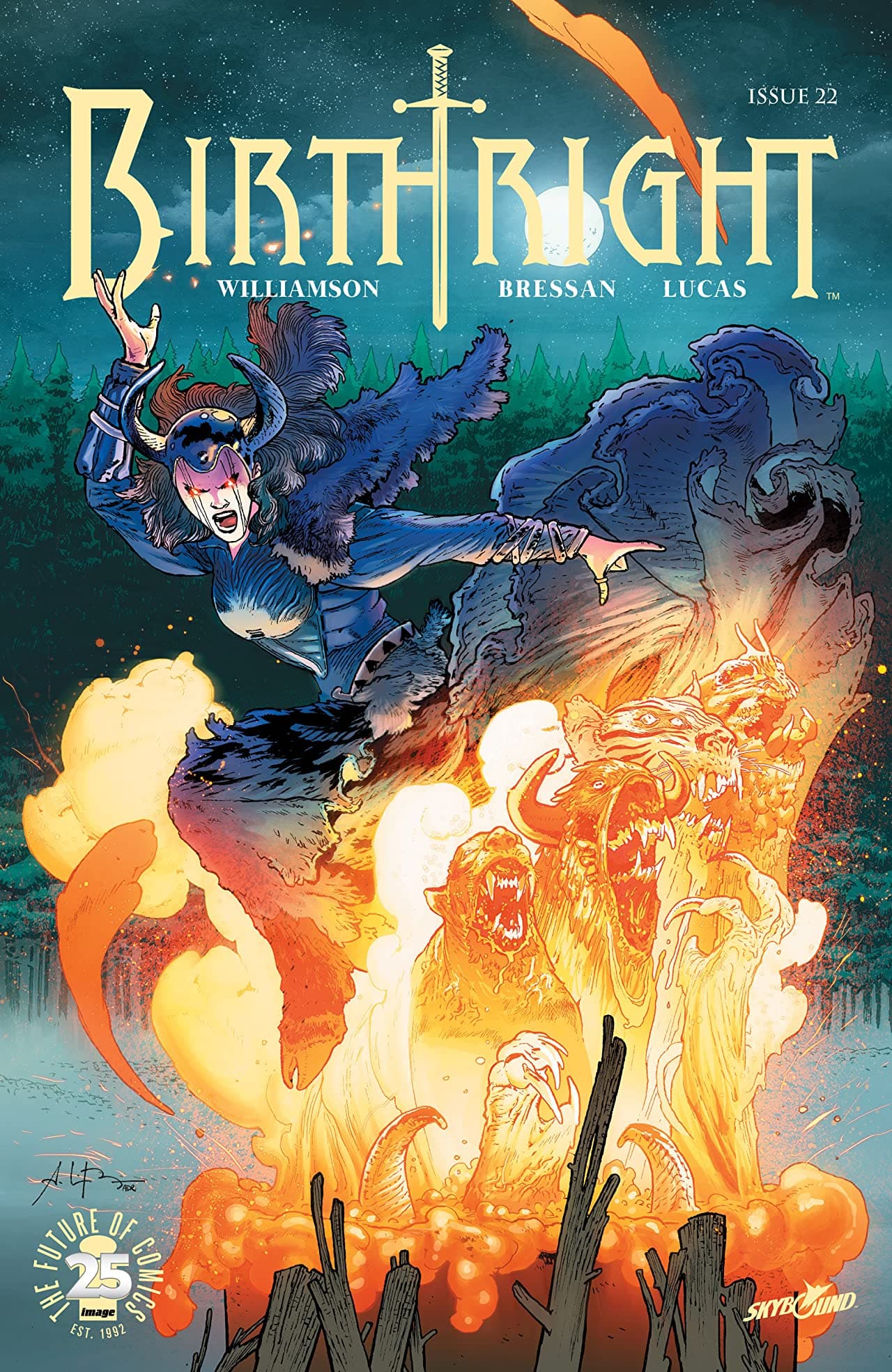 Birthright #22 cover