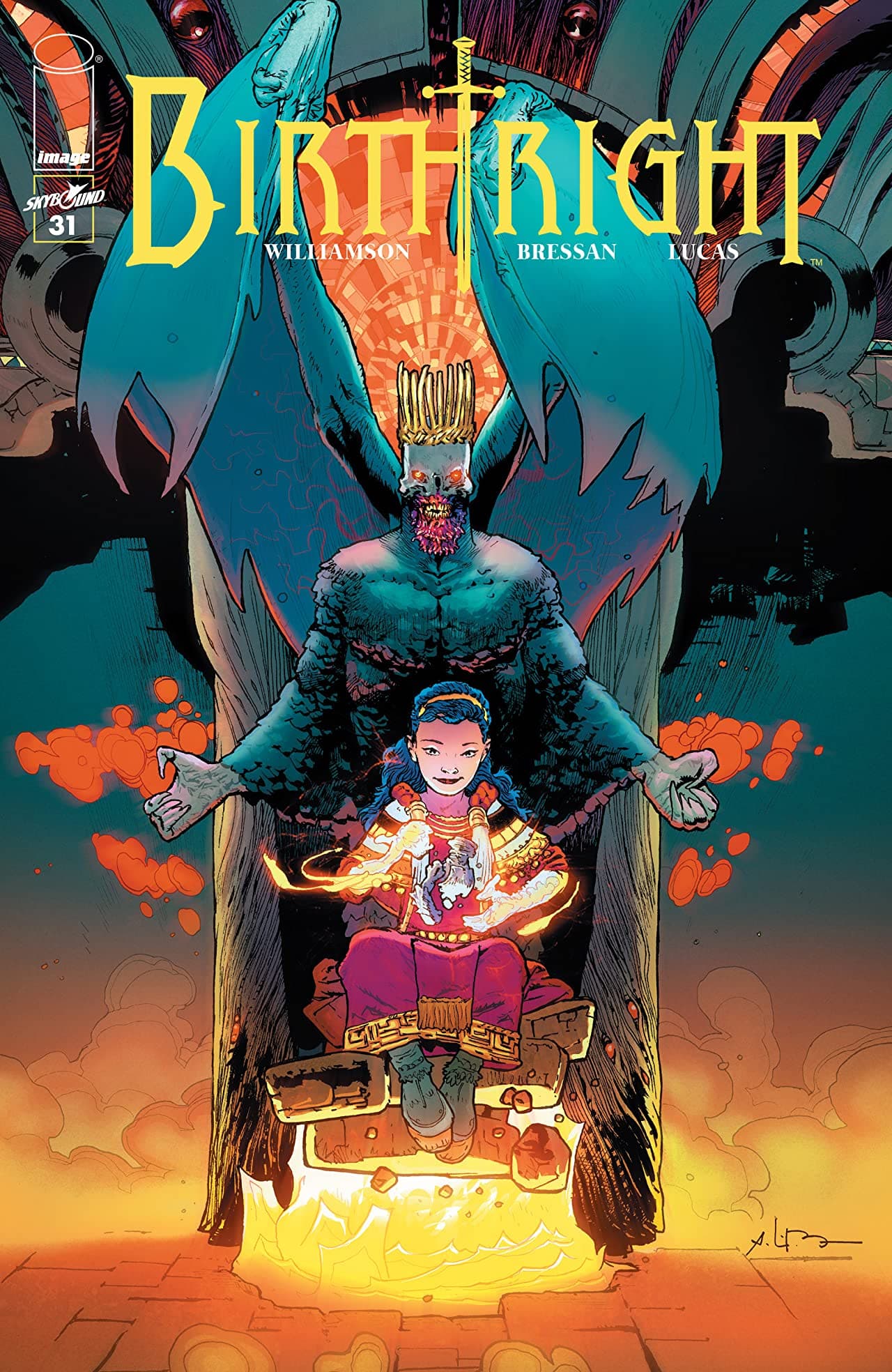 Birthright #31 cover