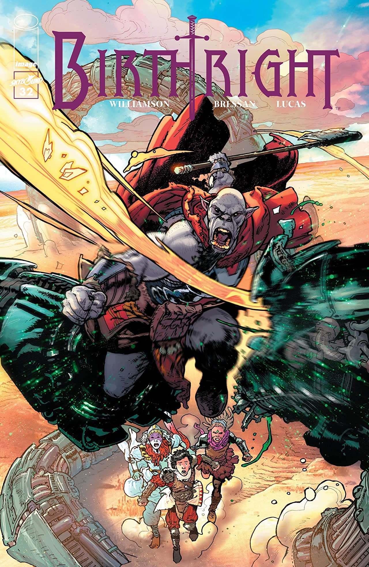 Birthright #32 cover