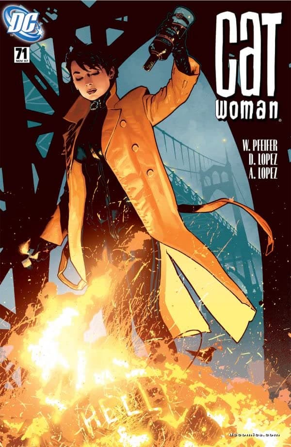 Catwoman #71 cover