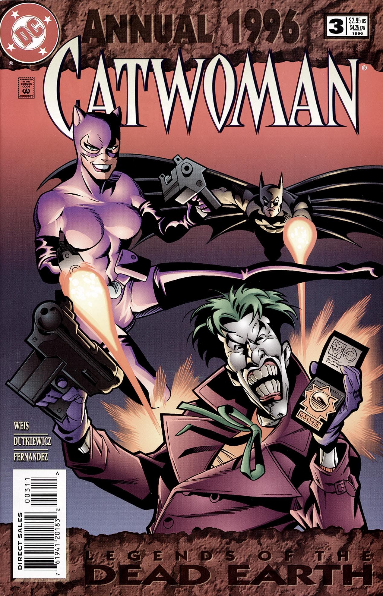 Catwoman Annual #3 cover