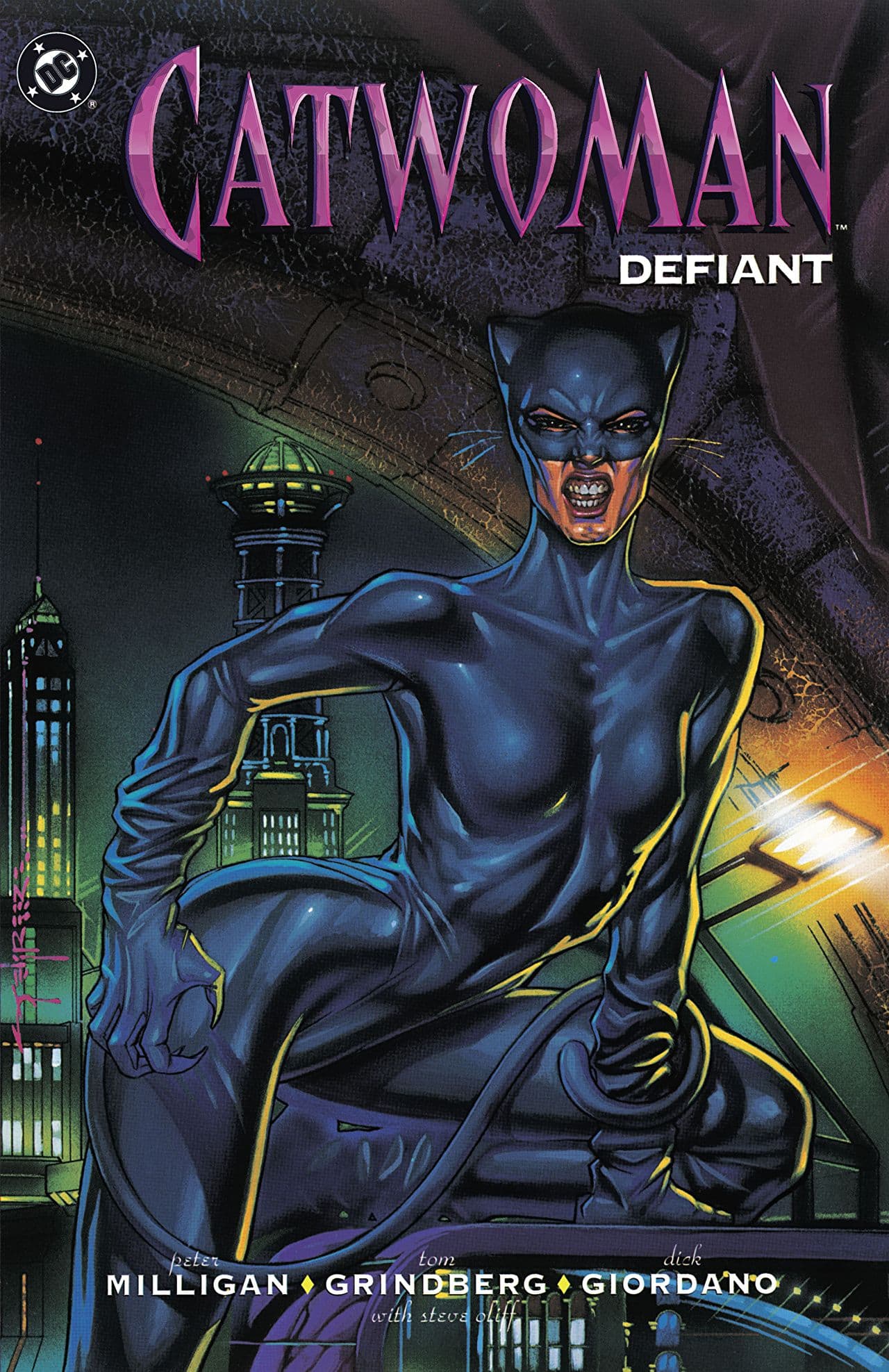 Catwoman Defiant #1 cover