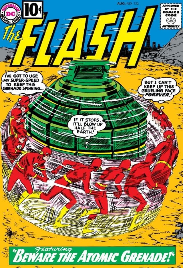 The Flash #122 cover