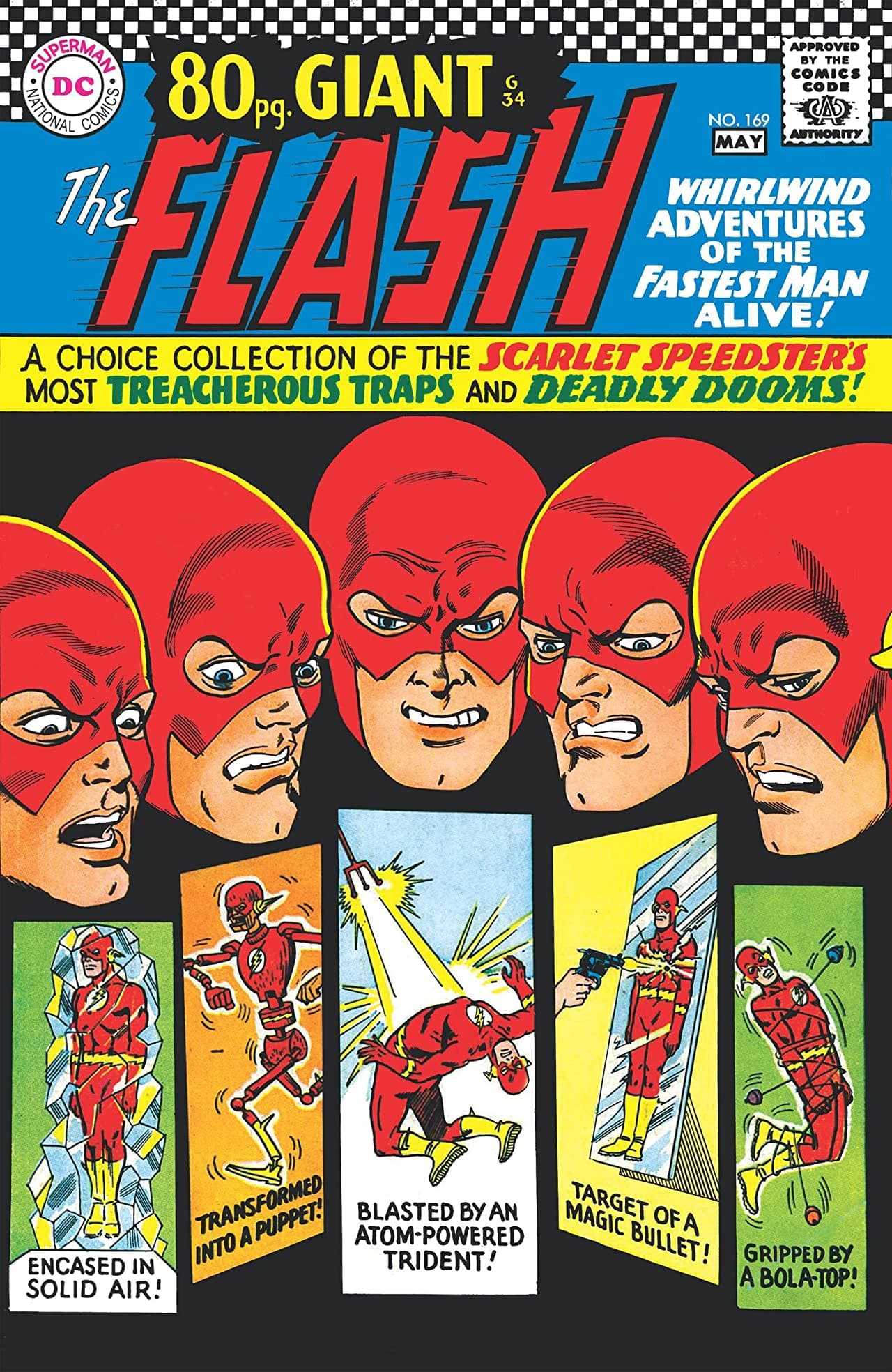 The Flash #169 cover