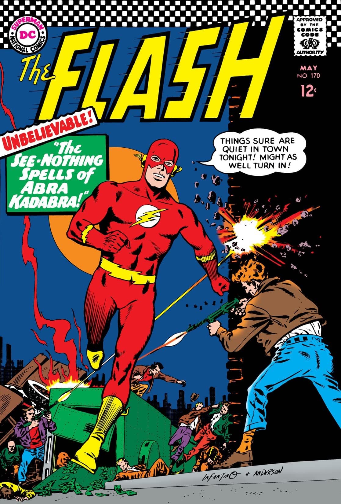 The Flash #170 cover