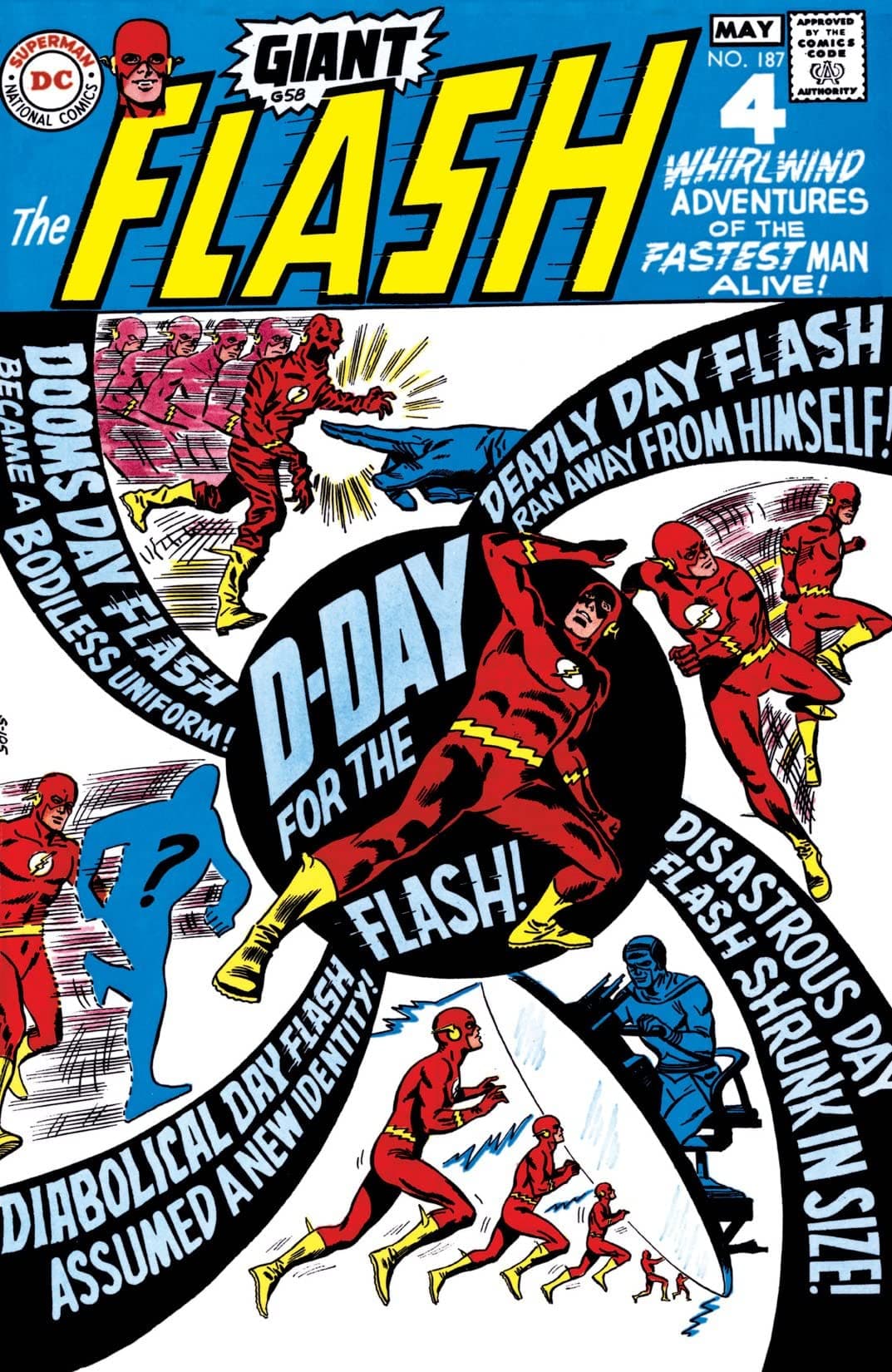 The Flash #187 cover
