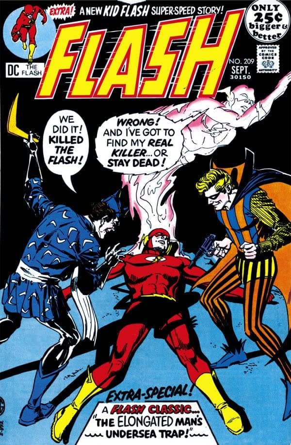 The Flash #209 cover