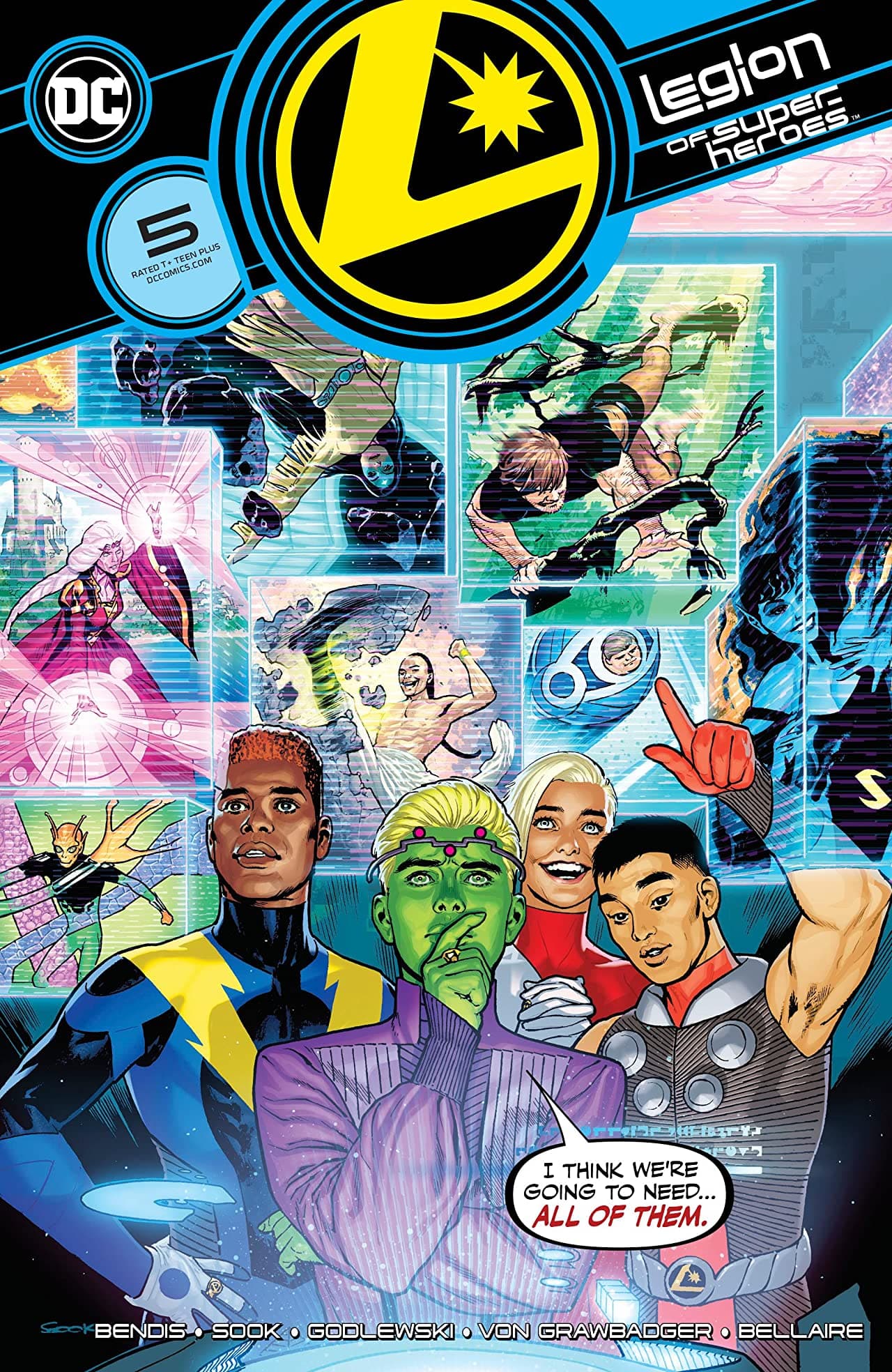 Legion of Super-Heroes #5 cover