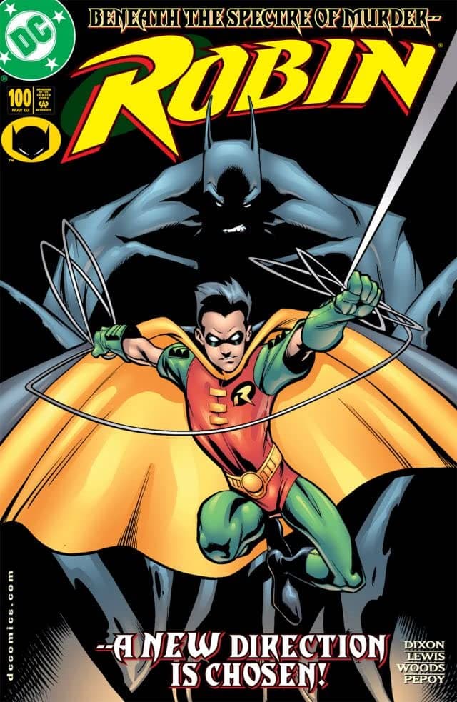 Robin #100 cover