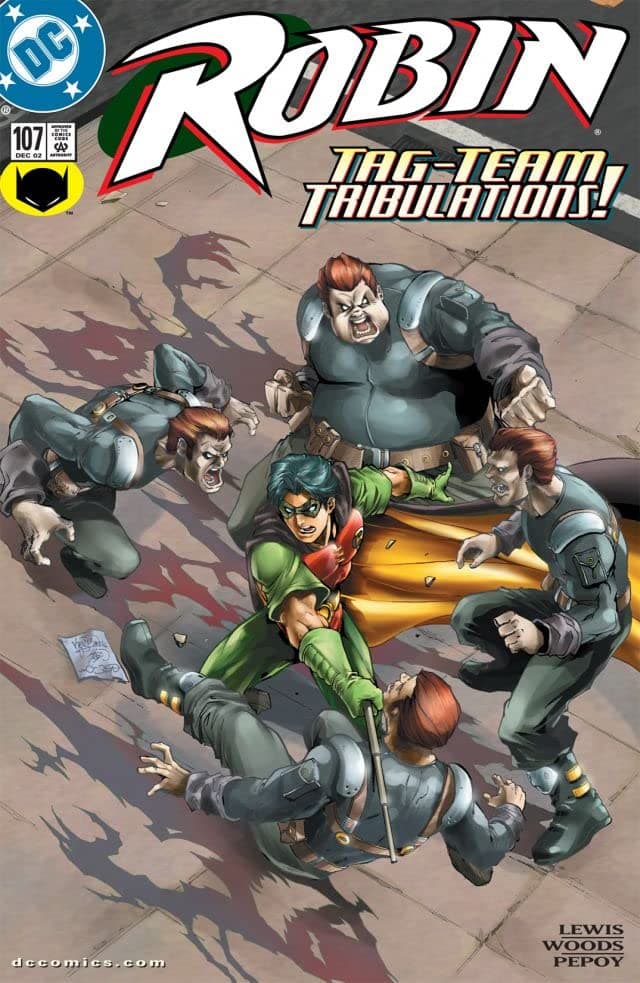 Robin #107 cover