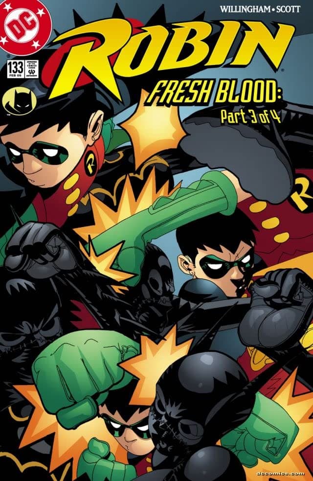 Robin #133 cover