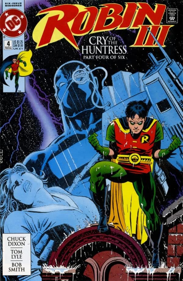 Robin III: Cry of the Huntress #4 cover