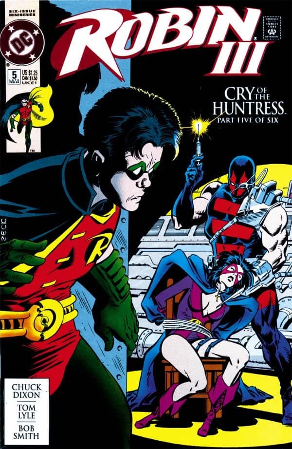 Robin III: Cry of the Huntress #5 cover