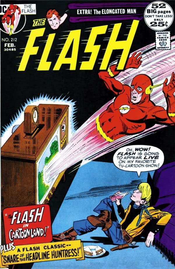 The Flash #212 cover