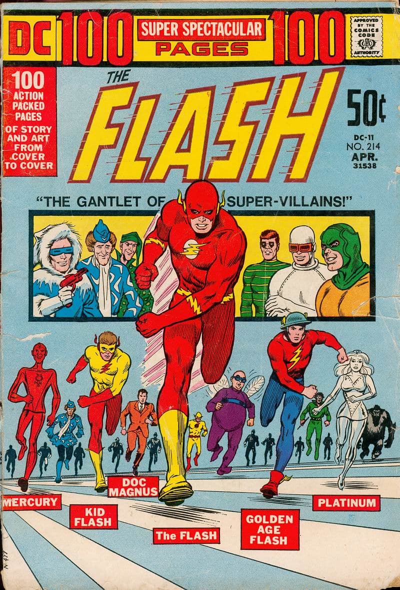 The Flash #214 cover
