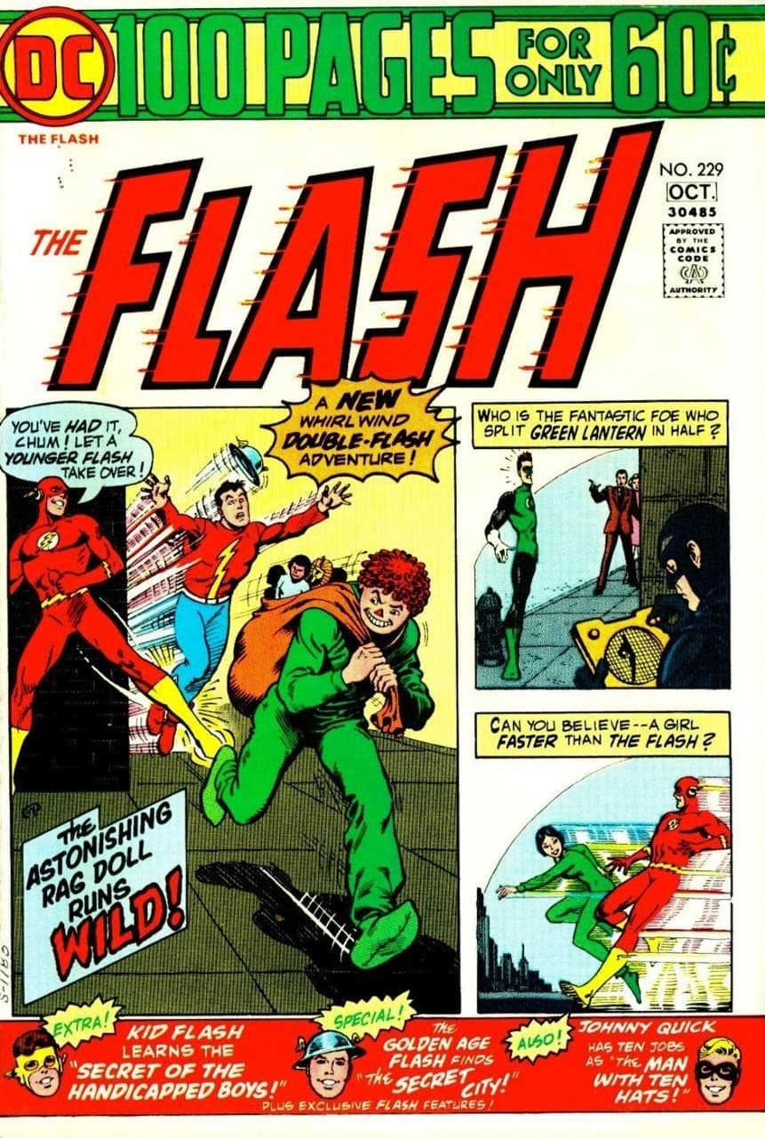 The Flash #229 cover