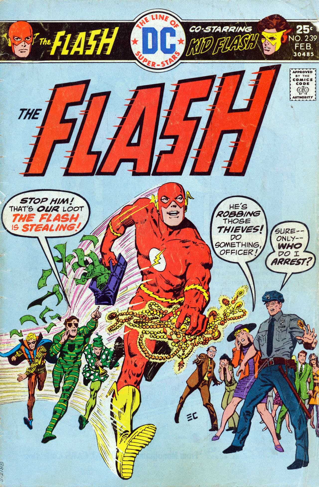 The Flash #239 cover