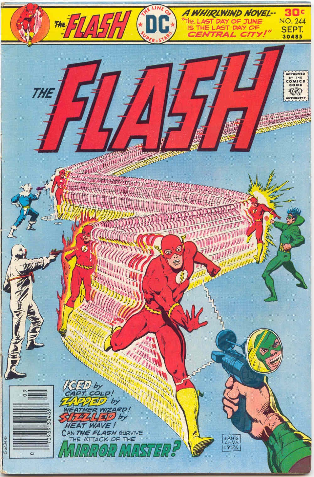 The Flash #244 cover