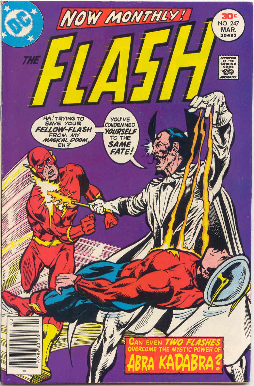 The Flash #247 cover
