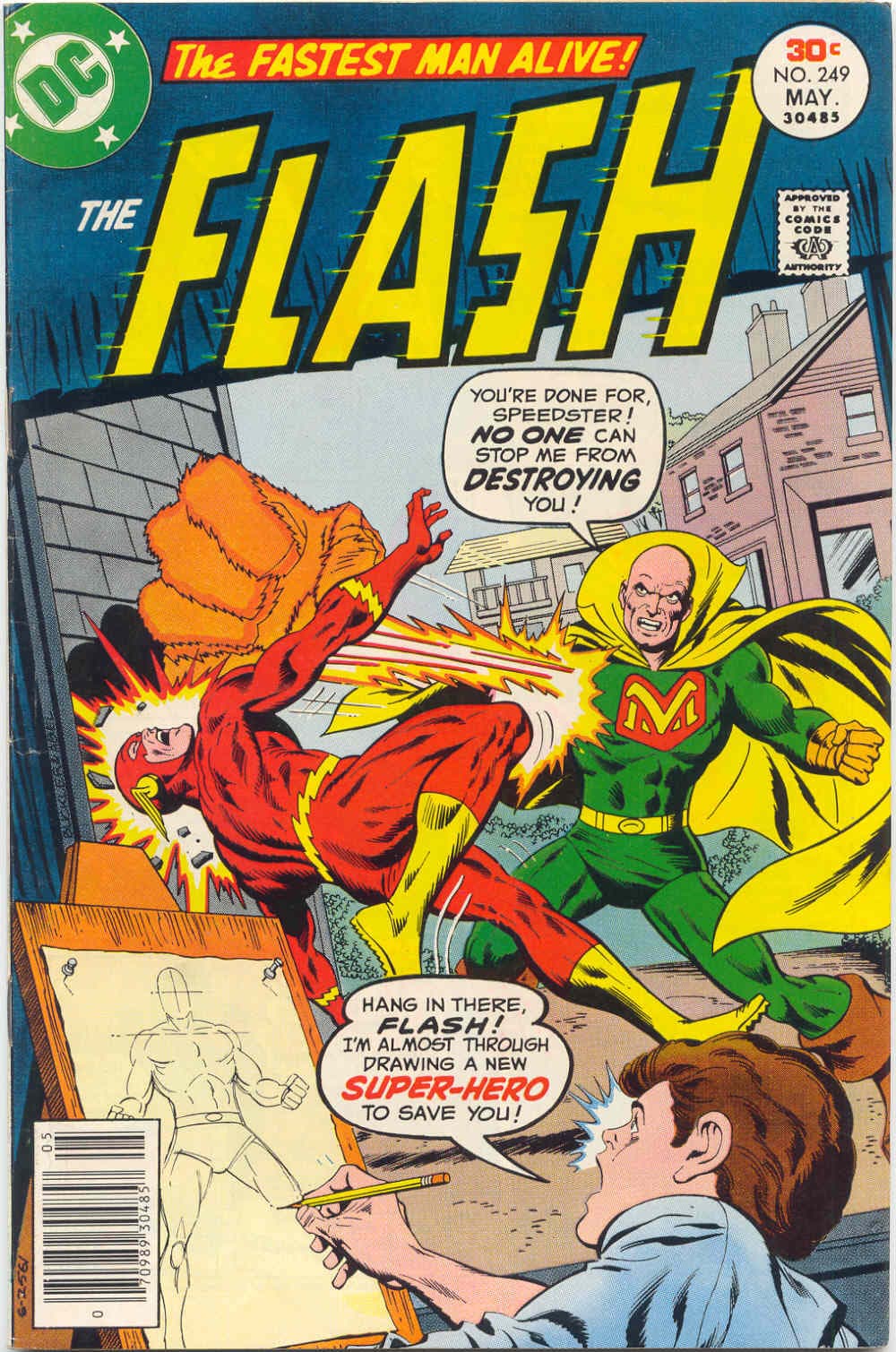 The Flash #249 cover