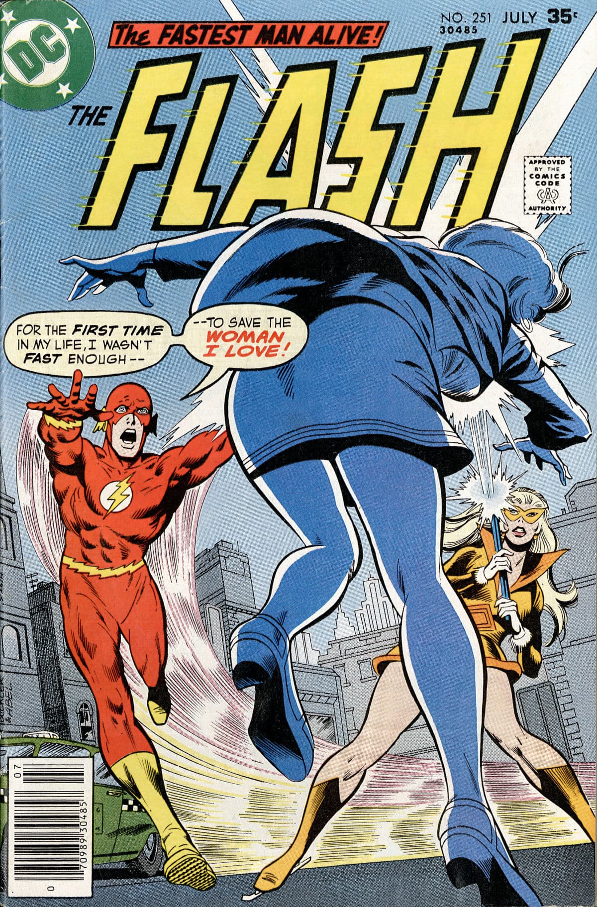 The Flash #251 cover