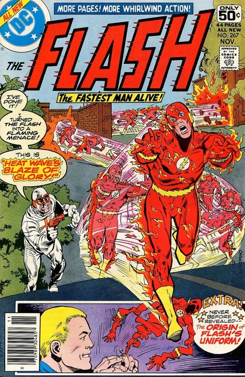 The Flash #267 cover
