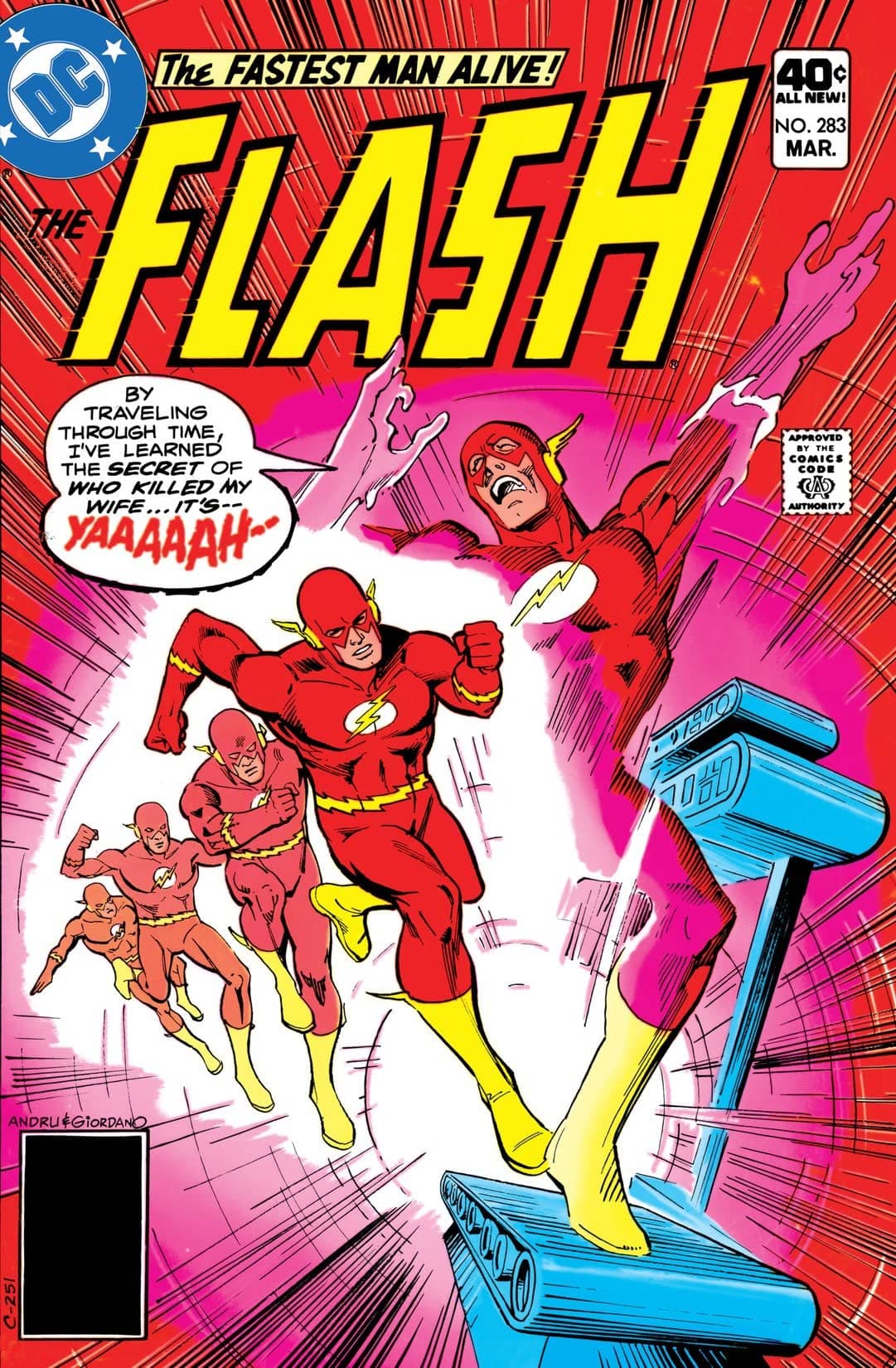 The Flash #283 cover