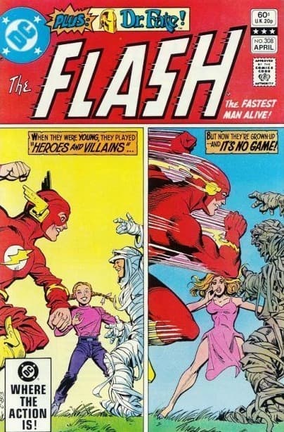The Flash #308 cover
