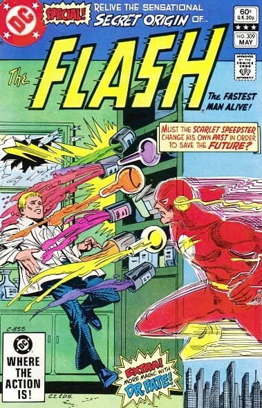 The Flash #309 cover