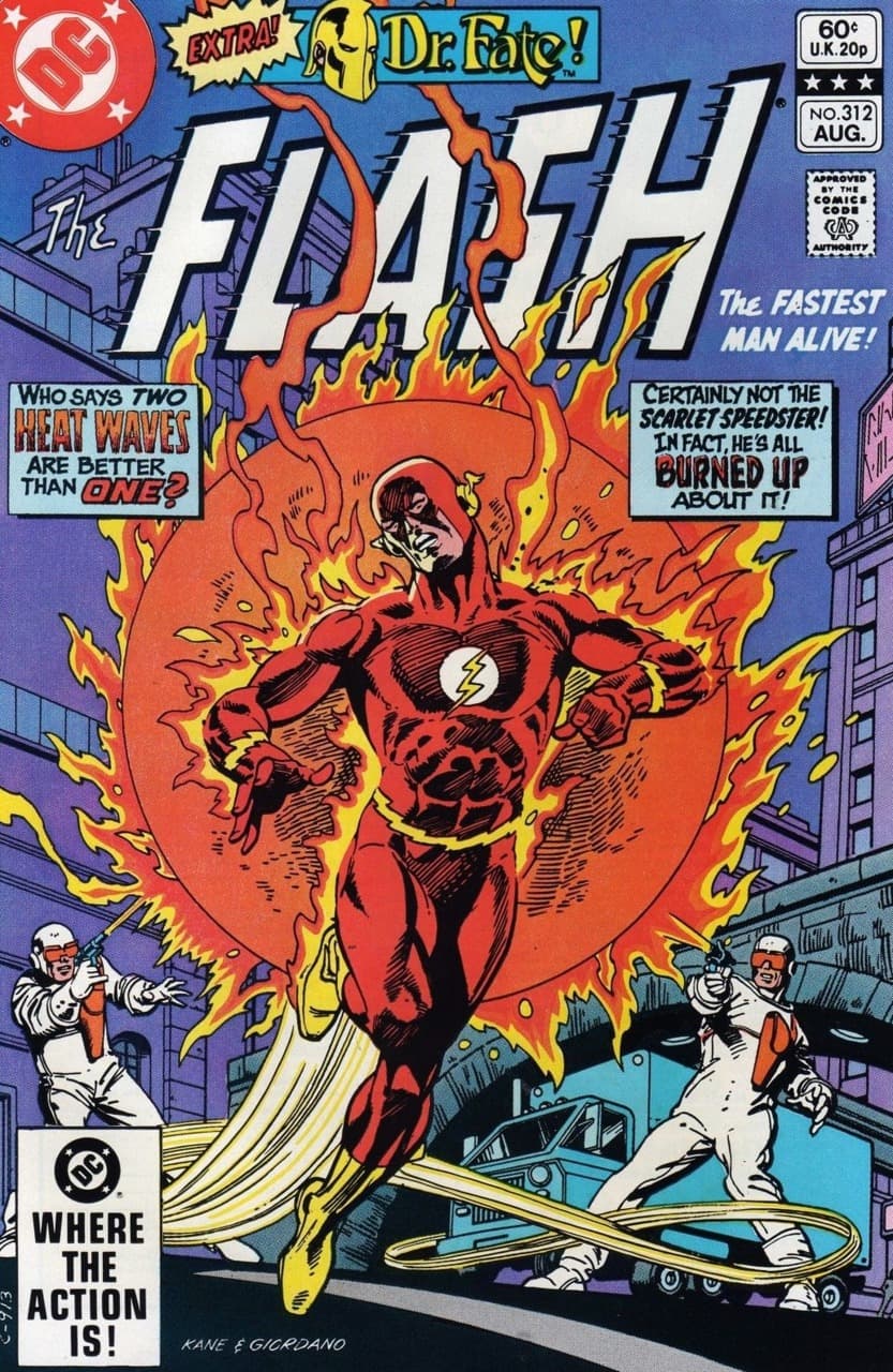 The Flash #312 cover