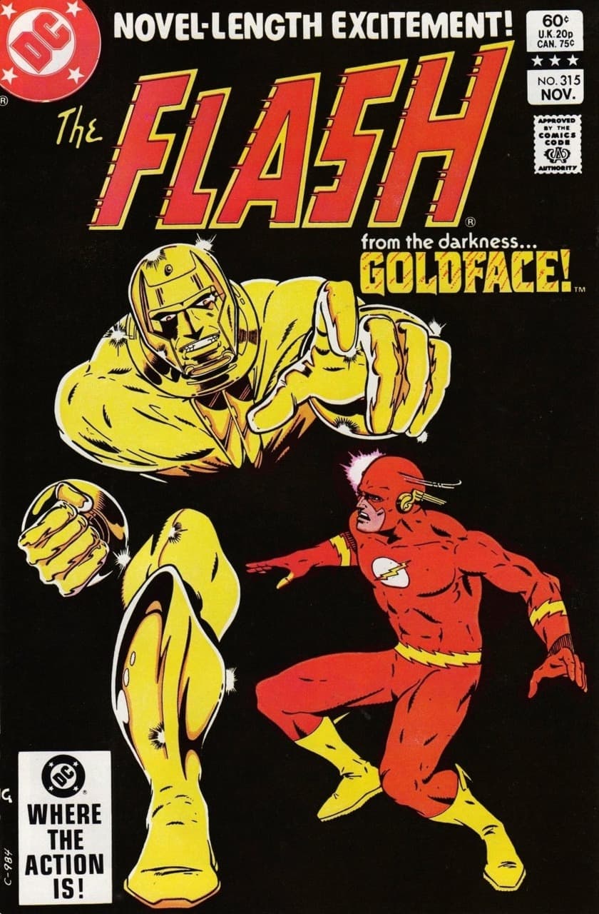 The Flash #315 cover