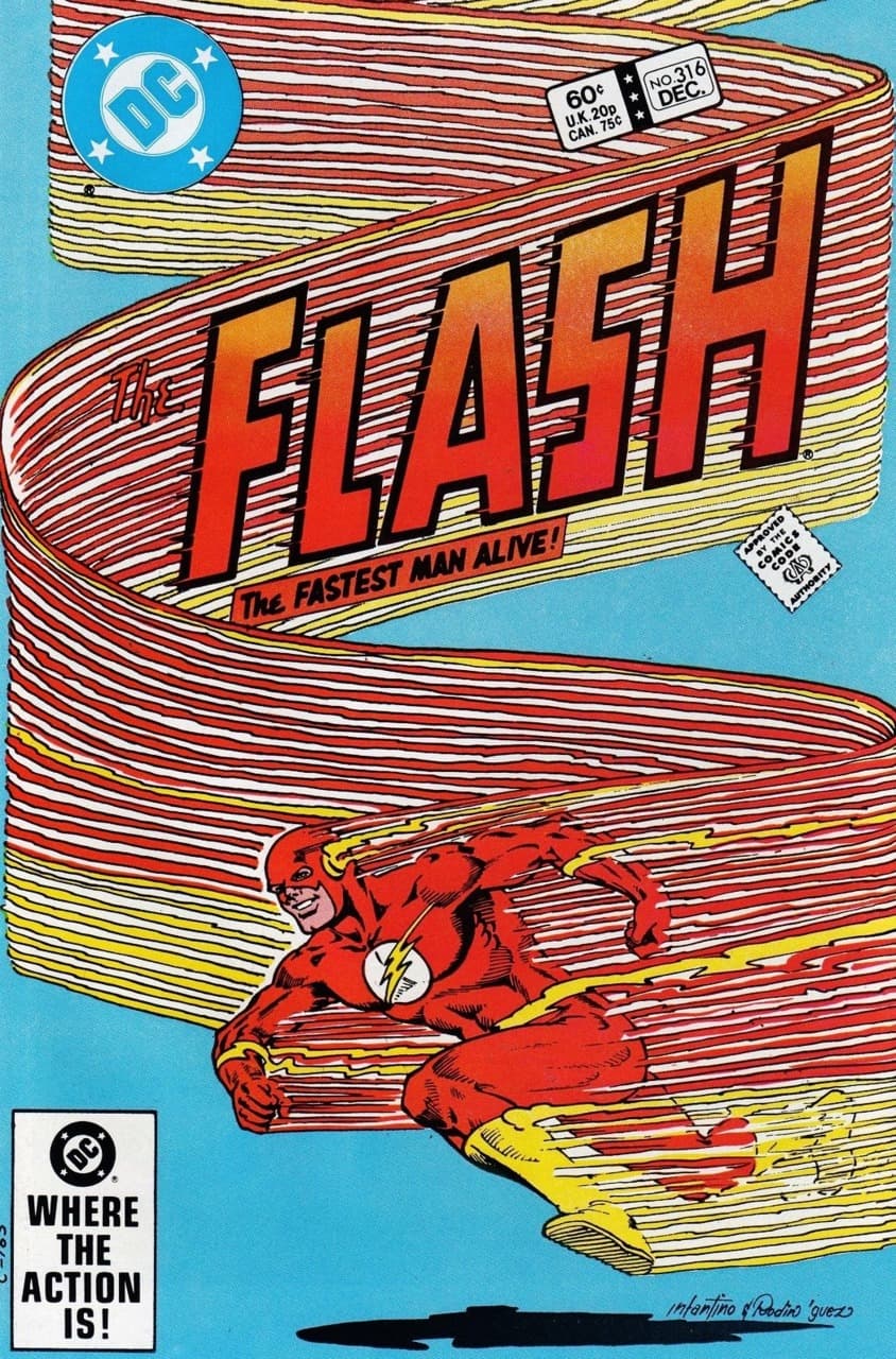 The Flash #316 cover