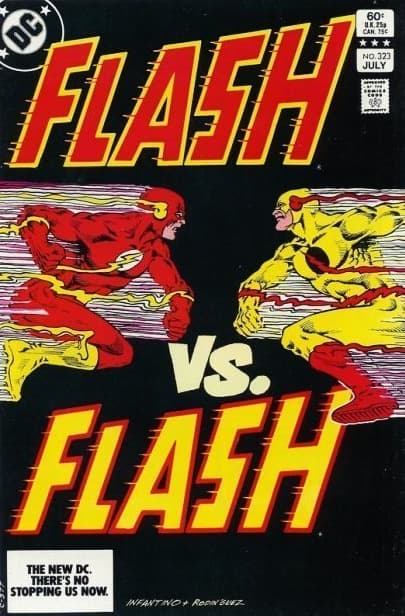 The Flash #323 cover