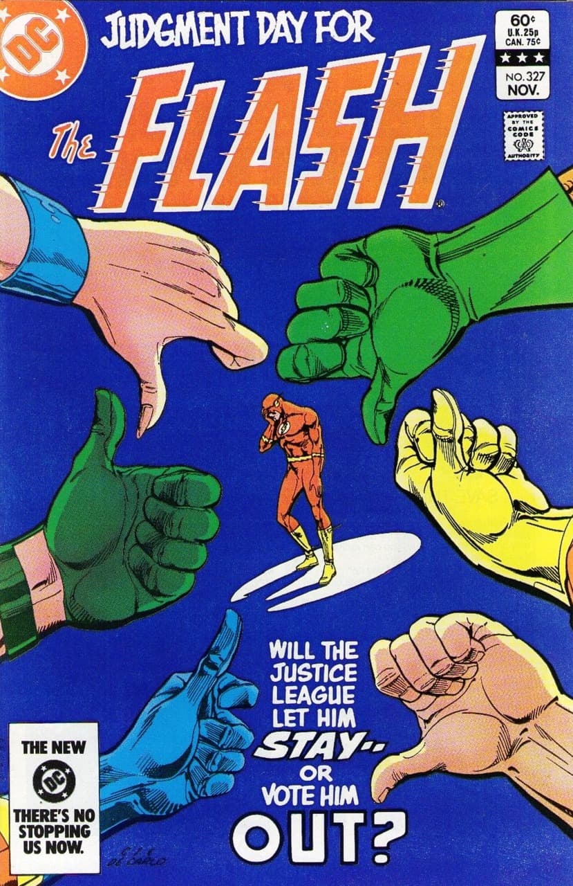 The Flash #327 cover