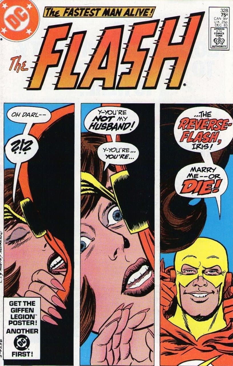 The Flash #328 cover