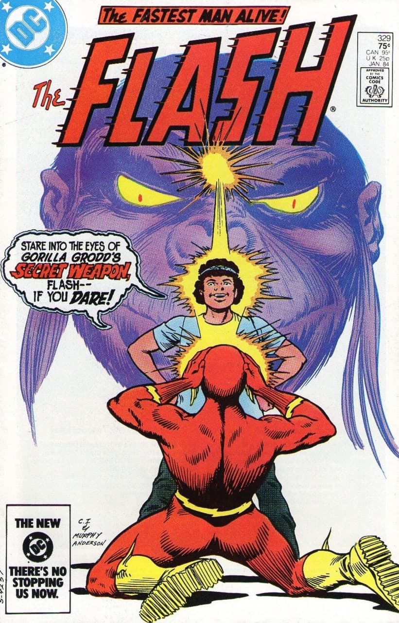 The Flash #329 cover