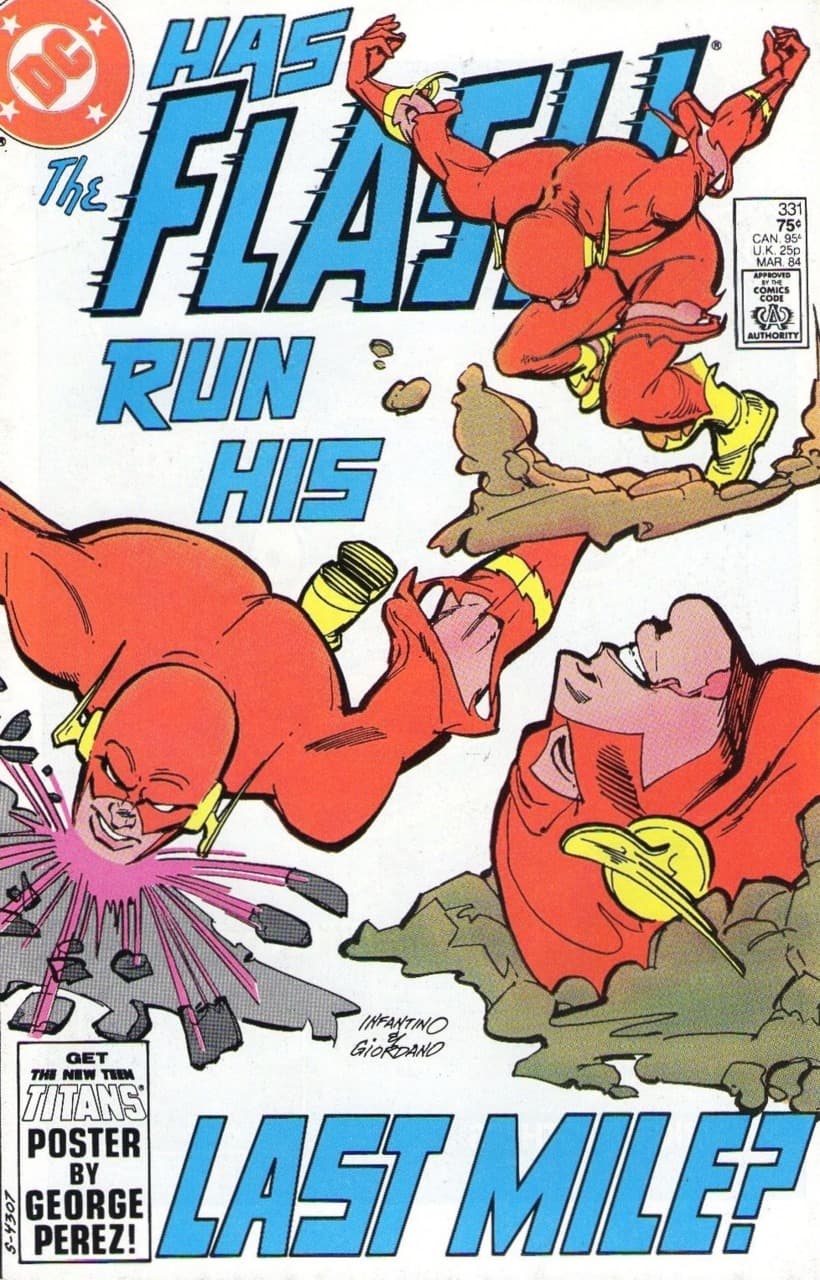 The Flash #331 cover